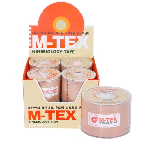 엠텍스 근육테이프(M-TEX Kinesiology Tape) 5cm*5cm*8Roll